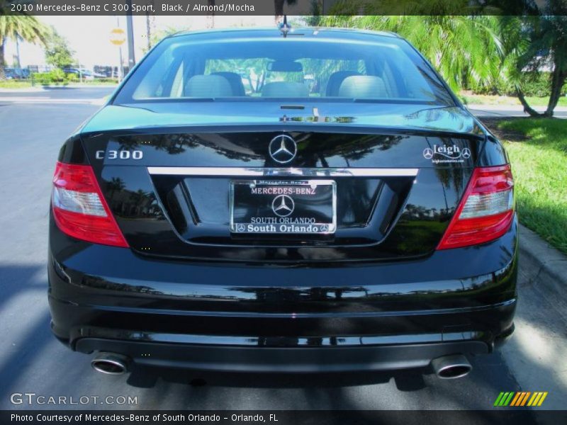 Black / Almond/Mocha 2010 Mercedes-Benz C 300 Sport