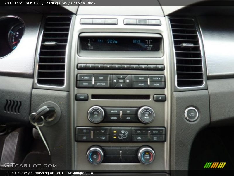 Sterling Grey / Charcoal Black 2011 Ford Taurus SEL