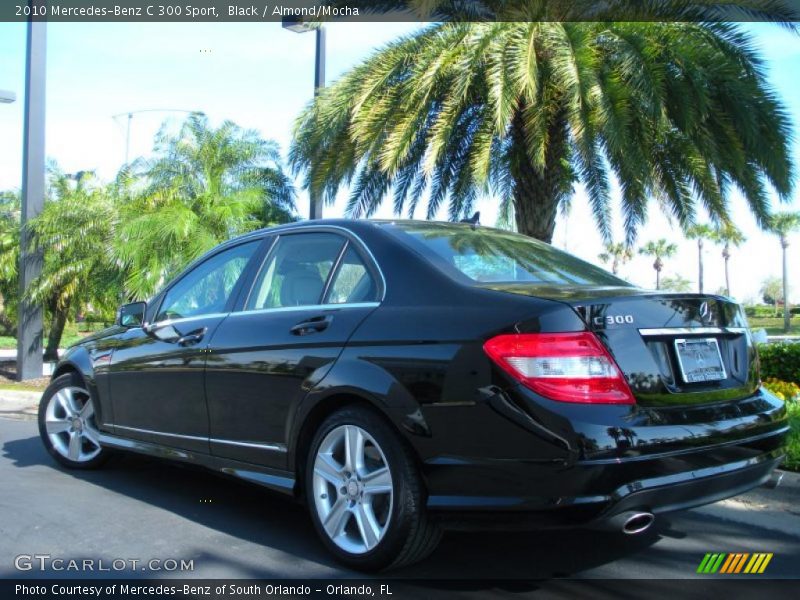 Black / Almond/Mocha 2010 Mercedes-Benz C 300 Sport
