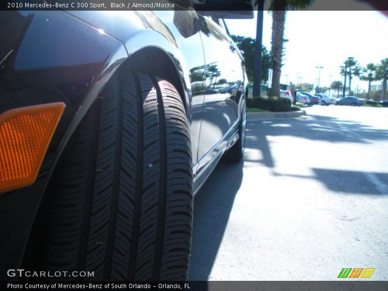 Black / Almond/Mocha 2010 Mercedes-Benz C 300 Sport