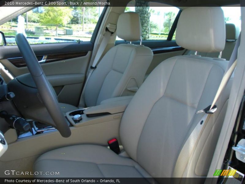 Black / Almond/Mocha 2010 Mercedes-Benz C 300 Sport