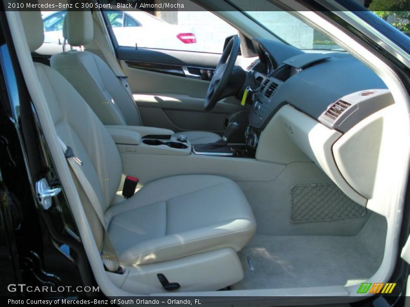 Black / Almond/Mocha 2010 Mercedes-Benz C 300 Sport