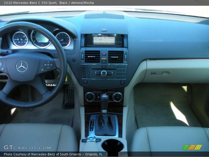 Black / Almond/Mocha 2010 Mercedes-Benz C 300 Sport