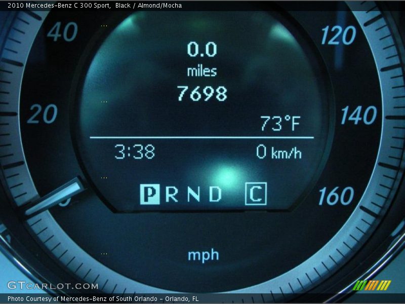Black / Almond/Mocha 2010 Mercedes-Benz C 300 Sport