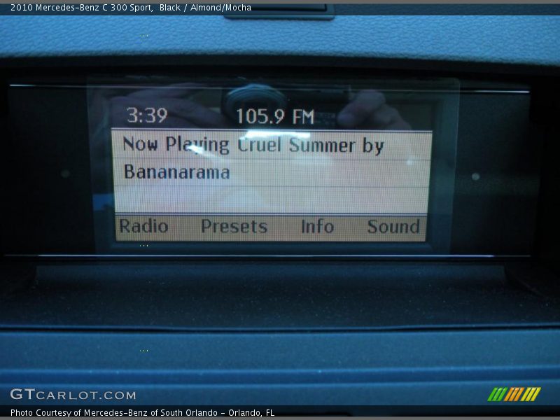 Black / Almond/Mocha 2010 Mercedes-Benz C 300 Sport