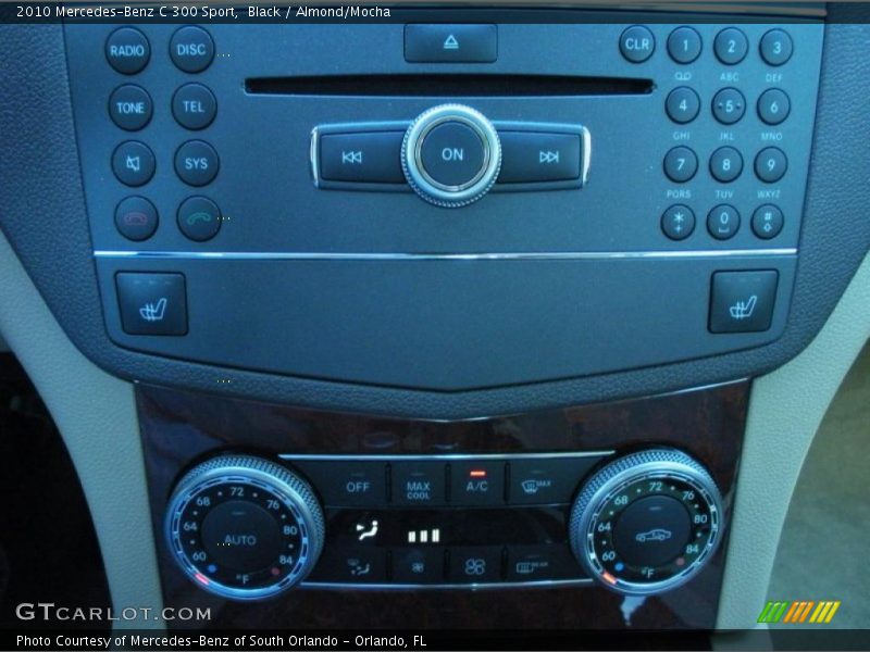 Black / Almond/Mocha 2010 Mercedes-Benz C 300 Sport