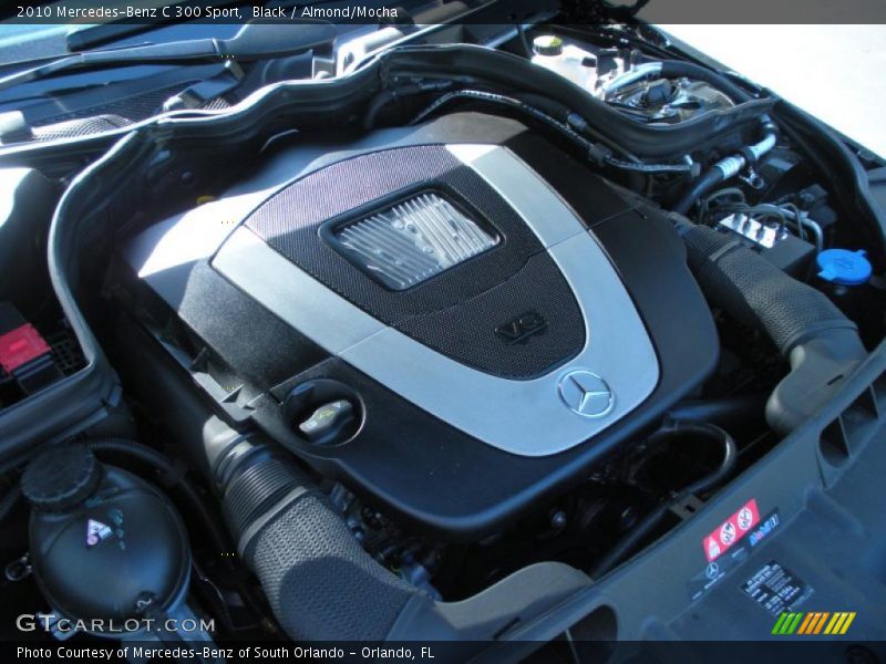 Black / Almond/Mocha 2010 Mercedes-Benz C 300 Sport