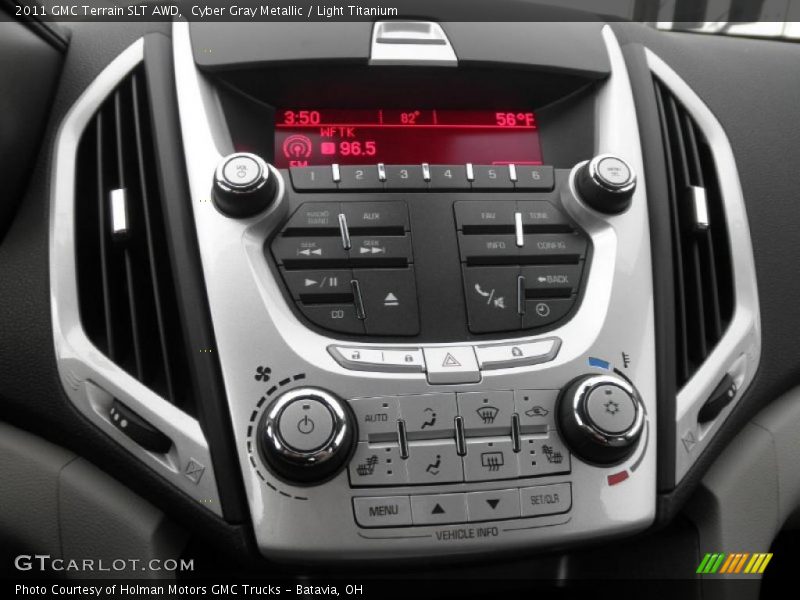 Controls of 2011 Terrain SLT AWD