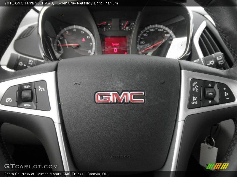 Cyber Gray Metallic / Light Titanium 2011 GMC Terrain SLT AWD