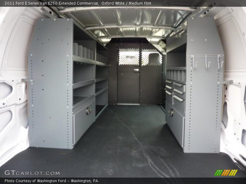 Oxford White / Medium Flint 2011 Ford E Series Van E250 Extended Commercial