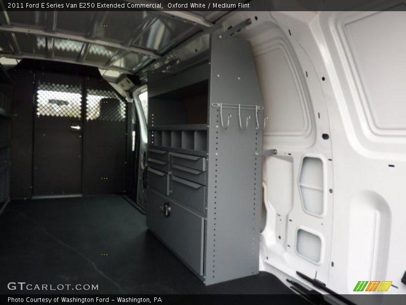 Oxford White / Medium Flint 2011 Ford E Series Van E250 Extended Commercial
