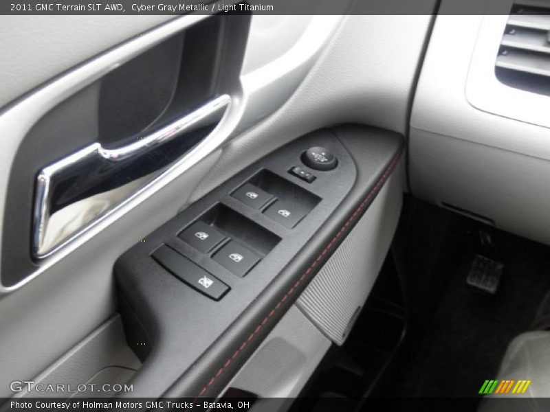 Cyber Gray Metallic / Light Titanium 2011 GMC Terrain SLT AWD
