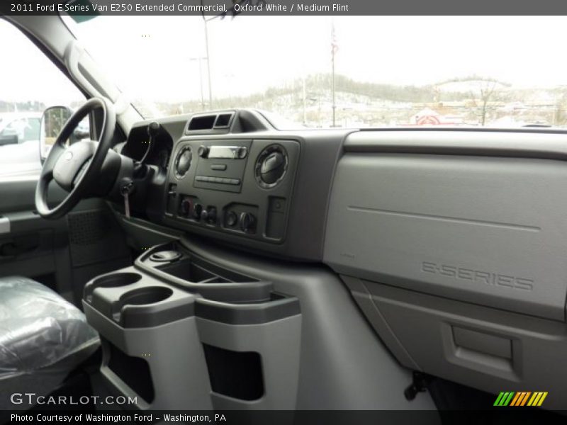 Oxford White / Medium Flint 2011 Ford E Series Van E250 Extended Commercial