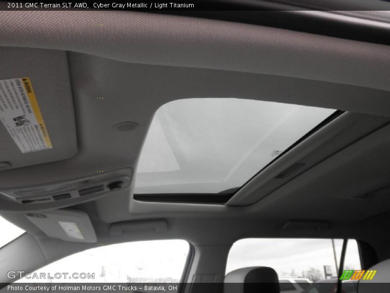 Cyber Gray Metallic / Light Titanium 2011 GMC Terrain SLT AWD