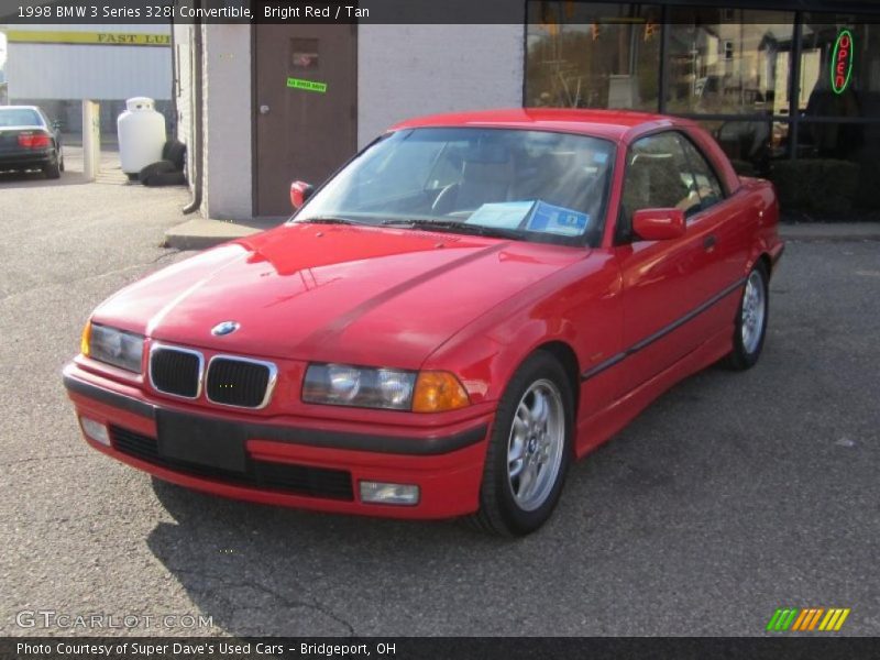 Front 3/4 View of 1998 3 Series 328i Convertible