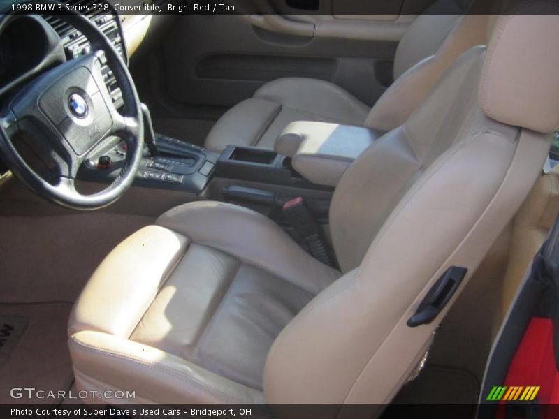  1998 3 Series 328i Convertible Tan Interior