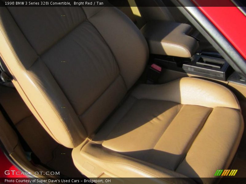 Bright Red / Tan 1998 BMW 3 Series 328i Convertible