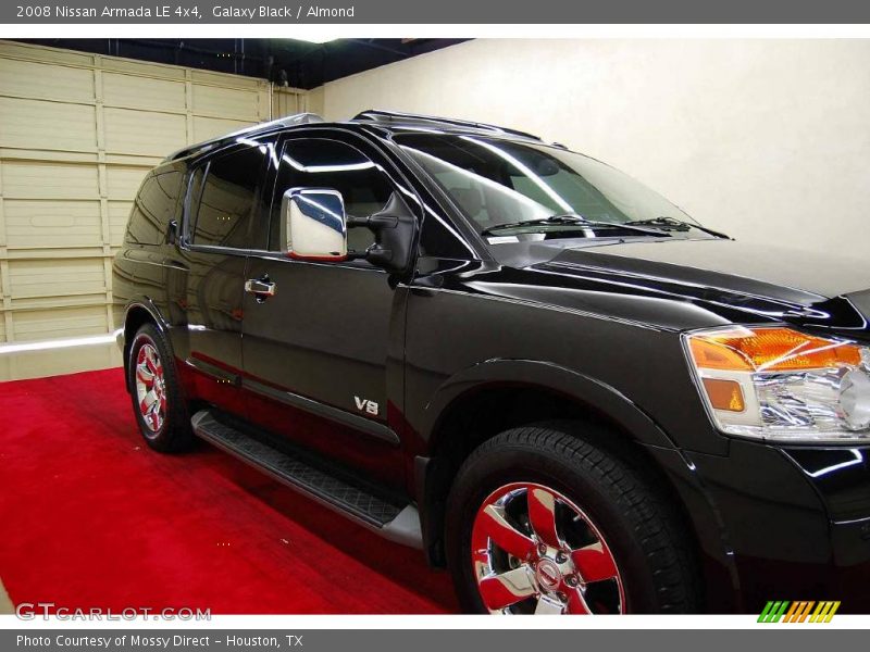 Galaxy Black / Almond 2008 Nissan Armada LE 4x4