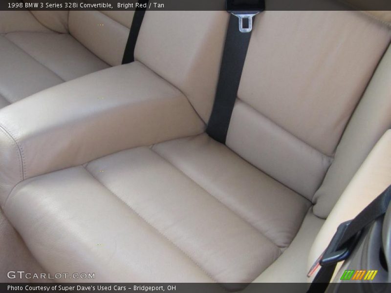Bright Red / Tan 1998 BMW 3 Series 328i Convertible