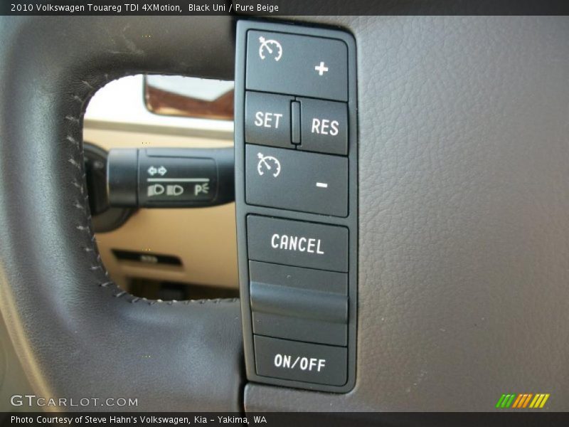 Controls of 2010 Touareg TDI 4XMotion