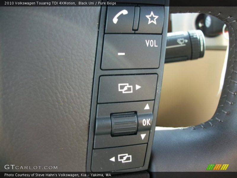Controls of 2010 Touareg TDI 4XMotion