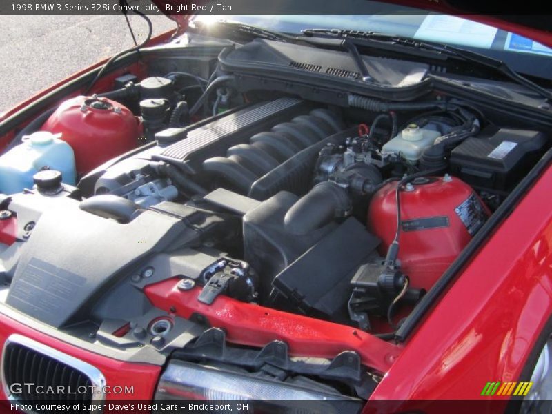  1998 3 Series 328i Convertible Engine - 2.8 Liter DOHC 24-Valve Inline 6 Cylinder