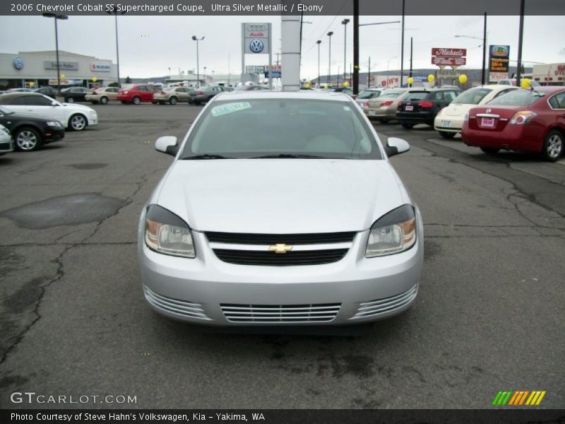 Ultra Silver Metallic / Ebony 2006 Chevrolet Cobalt SS Supercharged Coupe