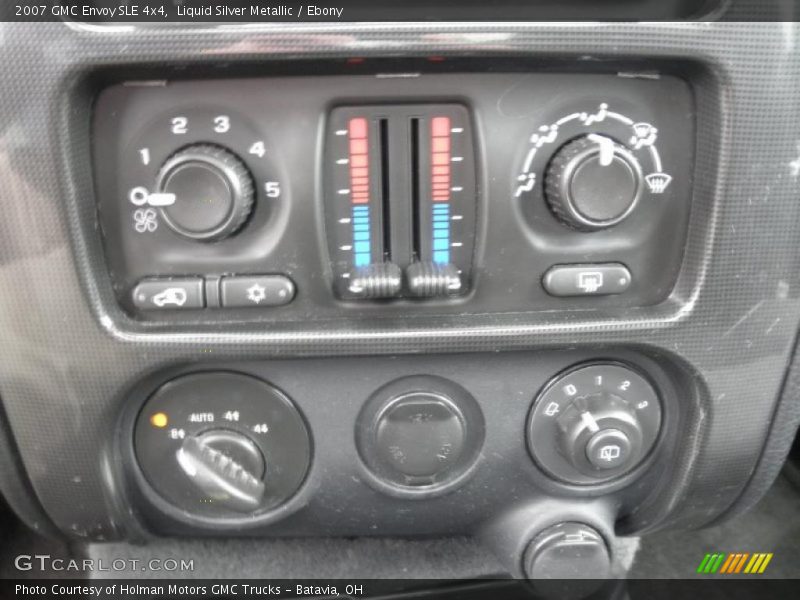 Liquid Silver Metallic / Ebony 2007 GMC Envoy SLE 4x4