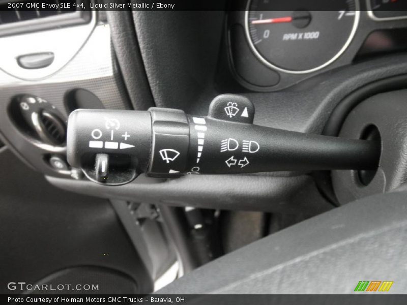 Liquid Silver Metallic / Ebony 2007 GMC Envoy SLE 4x4