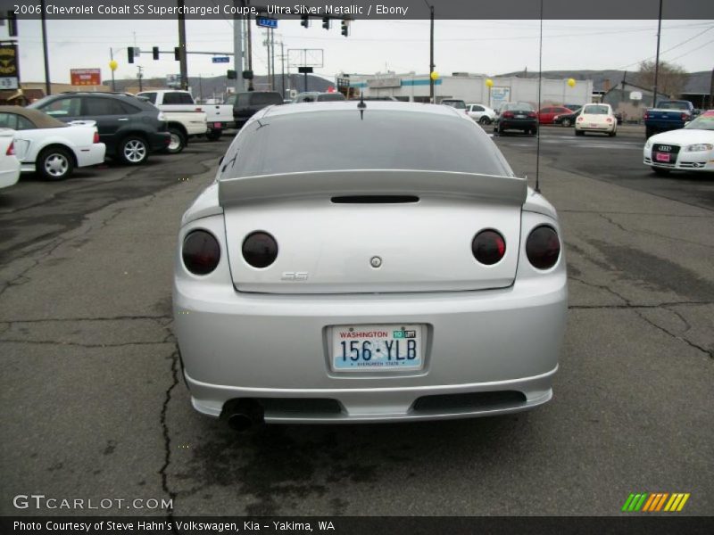 Ultra Silver Metallic / Ebony 2006 Chevrolet Cobalt SS Supercharged Coupe