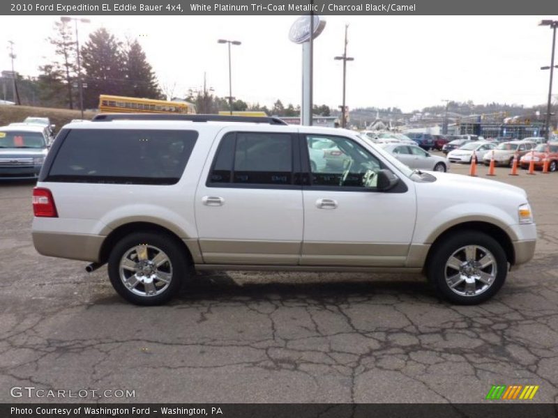  2010 Expedition EL Eddie Bauer 4x4 White Platinum Tri-Coat Metallic
