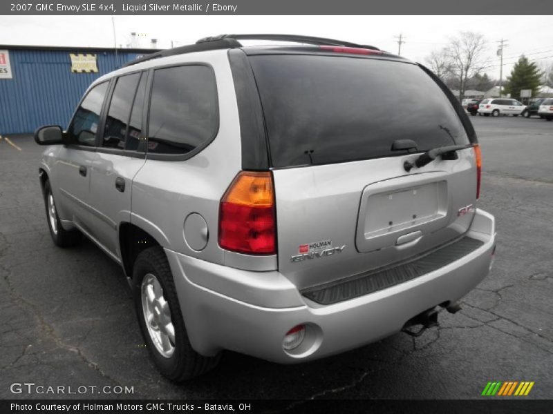 Liquid Silver Metallic / Ebony 2007 GMC Envoy SLE 4x4