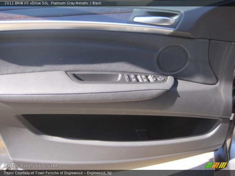 Platinum Gray Metallic / Black 2011 BMW X5 xDrive 50i