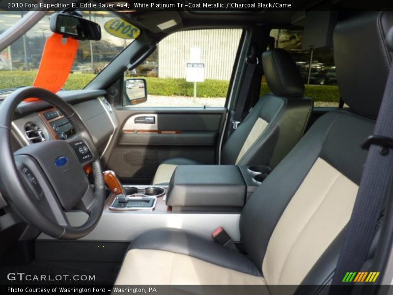  2010 Expedition EL Eddie Bauer 4x4 Charcoal Black/Camel Interior
