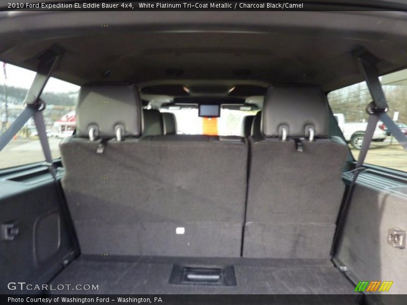 White Platinum Tri-Coat Metallic / Charcoal Black/Camel 2010 Ford Expedition EL Eddie Bauer 4x4
