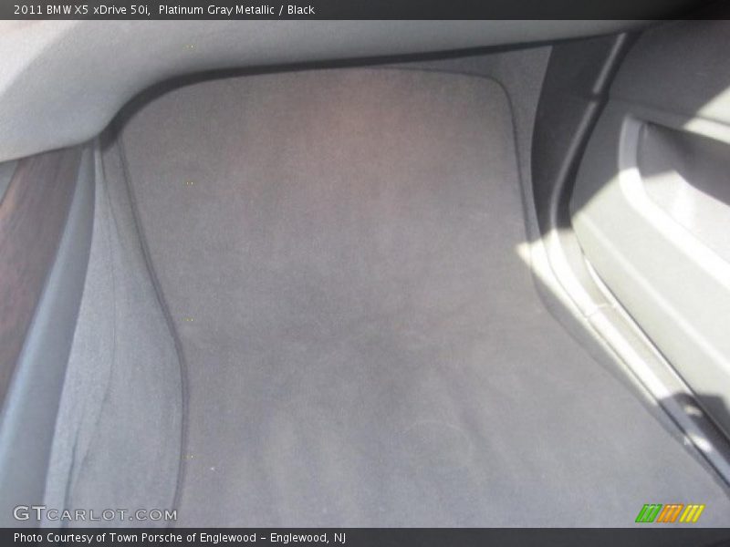 Platinum Gray Metallic / Black 2011 BMW X5 xDrive 50i
