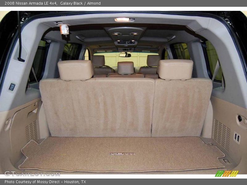 Galaxy Black / Almond 2008 Nissan Armada LE 4x4
