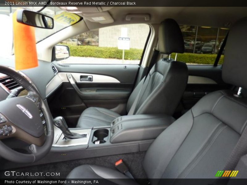 Bordeaux Reserve Red Metallic / Charcoal Black 2011 Lincoln MKX AWD