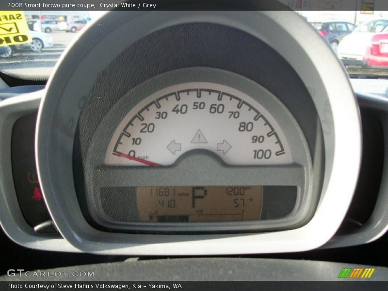  2008 fortwo pure coupe pure coupe Gauges