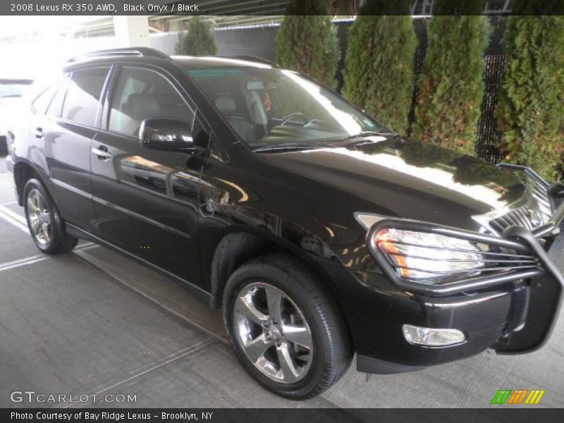 Black Onyx / Black 2008 Lexus RX 350 AWD