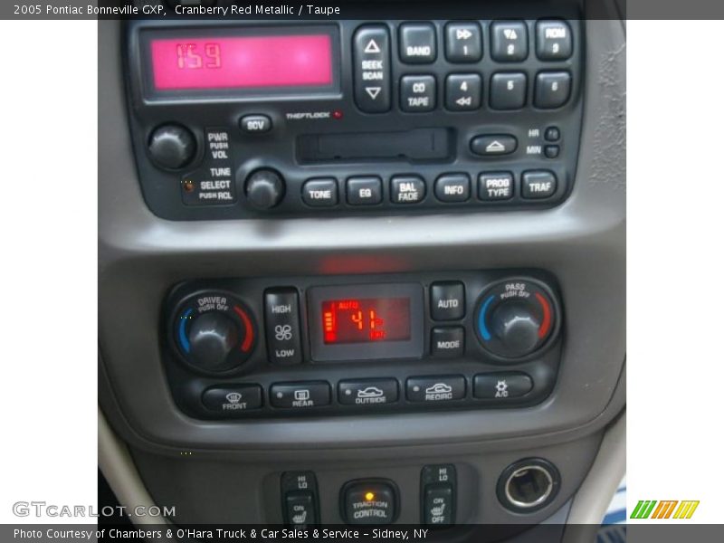 Cranberry Red Metallic / Taupe 2005 Pontiac Bonneville GXP