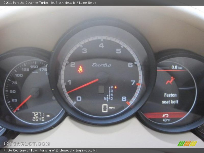  2011 Cayenne Turbo Turbo Gauges
