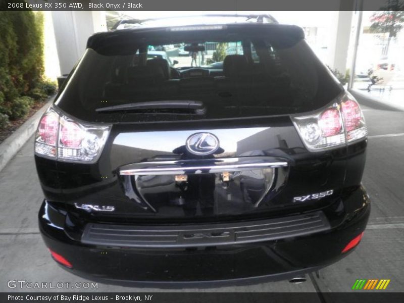 Black Onyx / Black 2008 Lexus RX 350 AWD