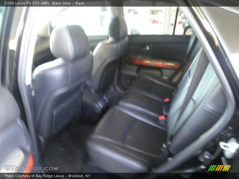 Black Onyx / Black 2008 Lexus RX 350 AWD