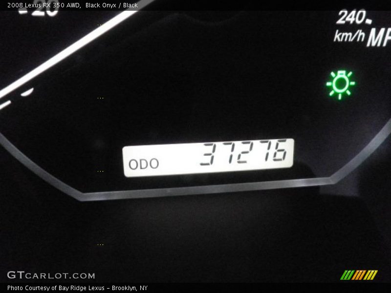 Black Onyx / Black 2008 Lexus RX 350 AWD