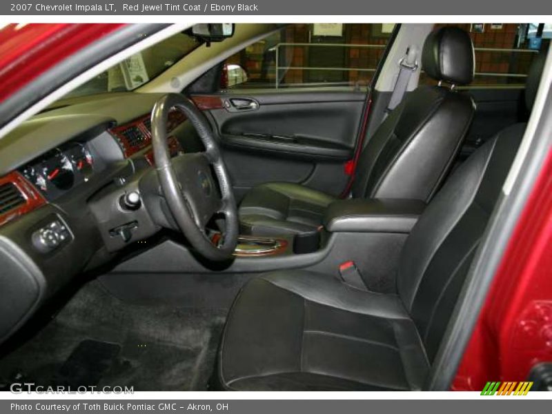 Red Jewel Tint Coat / Ebony Black 2007 Chevrolet Impala LT