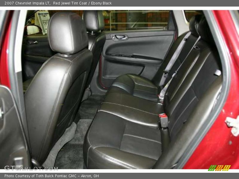 Red Jewel Tint Coat / Ebony Black 2007 Chevrolet Impala LT