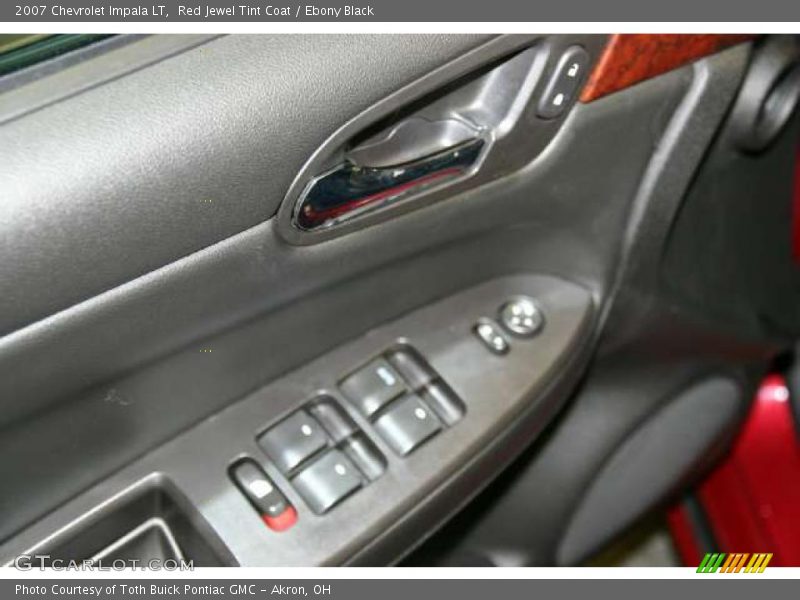 Red Jewel Tint Coat / Ebony Black 2007 Chevrolet Impala LT