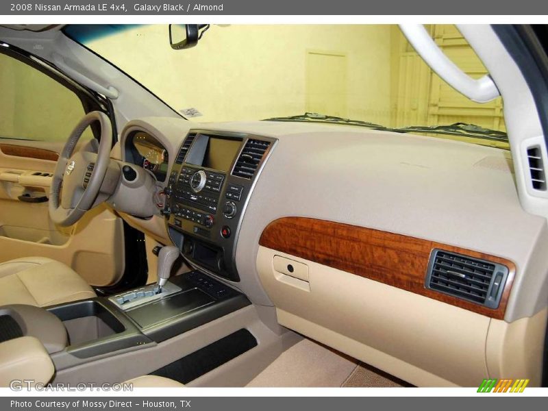 Galaxy Black / Almond 2008 Nissan Armada LE 4x4