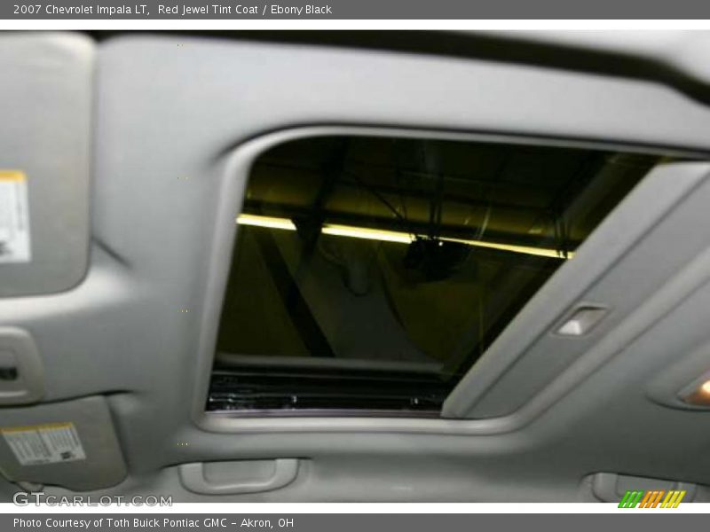 Red Jewel Tint Coat / Ebony Black 2007 Chevrolet Impala LT